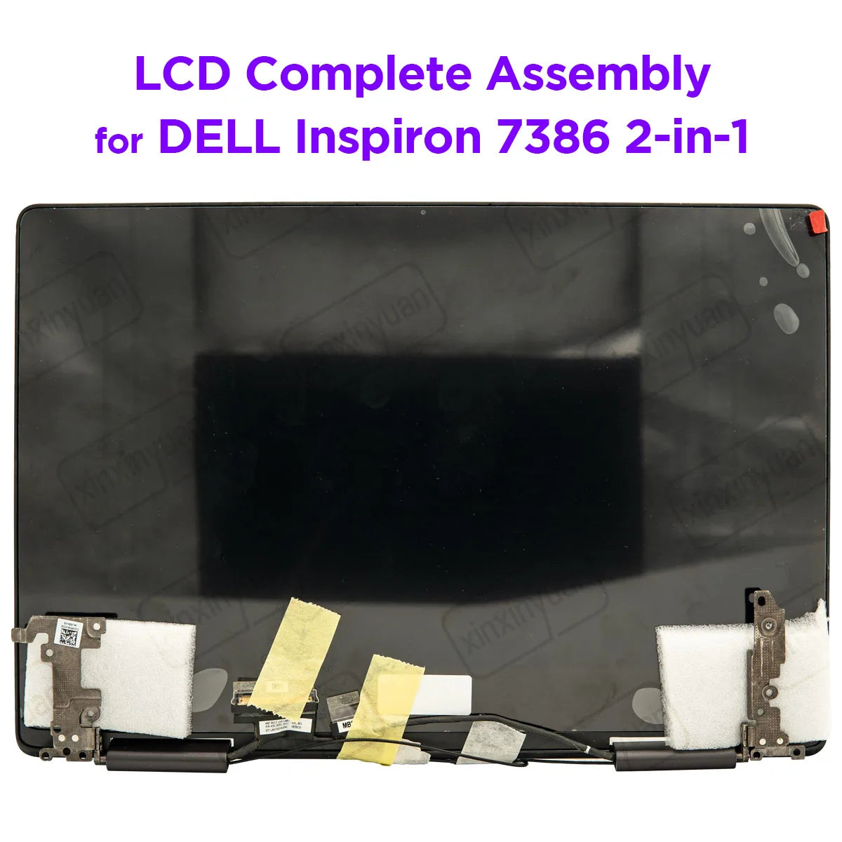 13.3 Inch LCD Touch Screen Complete Assembly for Dell Inspiron 13 7386 2in1  7386 2-in-1 P91G001 Display Panel Replacement 0KJ4T3