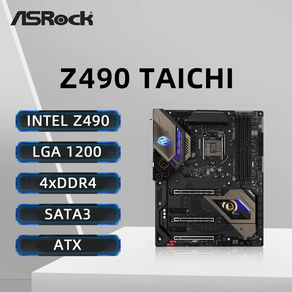 Z490 Motherboard Motherboard 10900k ASRock Z490 TAICHI Motherboard