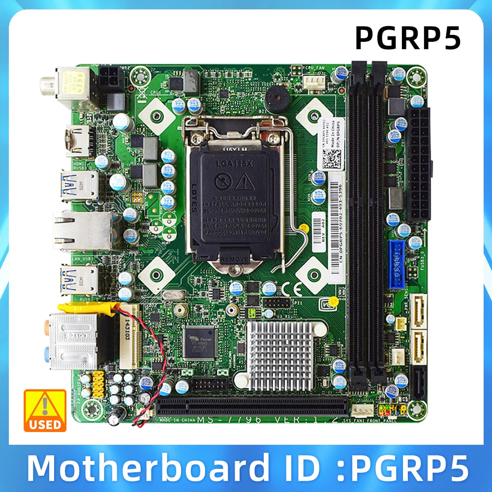 StoneTaskin DELL ALIENWARE X51 R2 PGRP5 MS-7796 1150 H87 MINI ITX MOTH