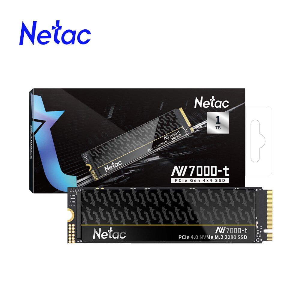 Netac M2 SSD NVMe 512gb SSD 1tb 2tb 2280 Internal Solid State Drive Disk for PS5 Laptop Desktop Years Warranty