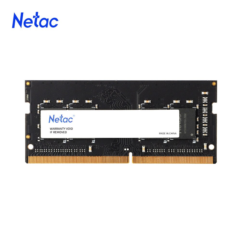 Netac Memoria Ram ddr4 Notebook DDR4 4gb 8gb 16gb Sodimm DDR4 3200mhz  3600mhz 260pin RAM laptop JEDEC