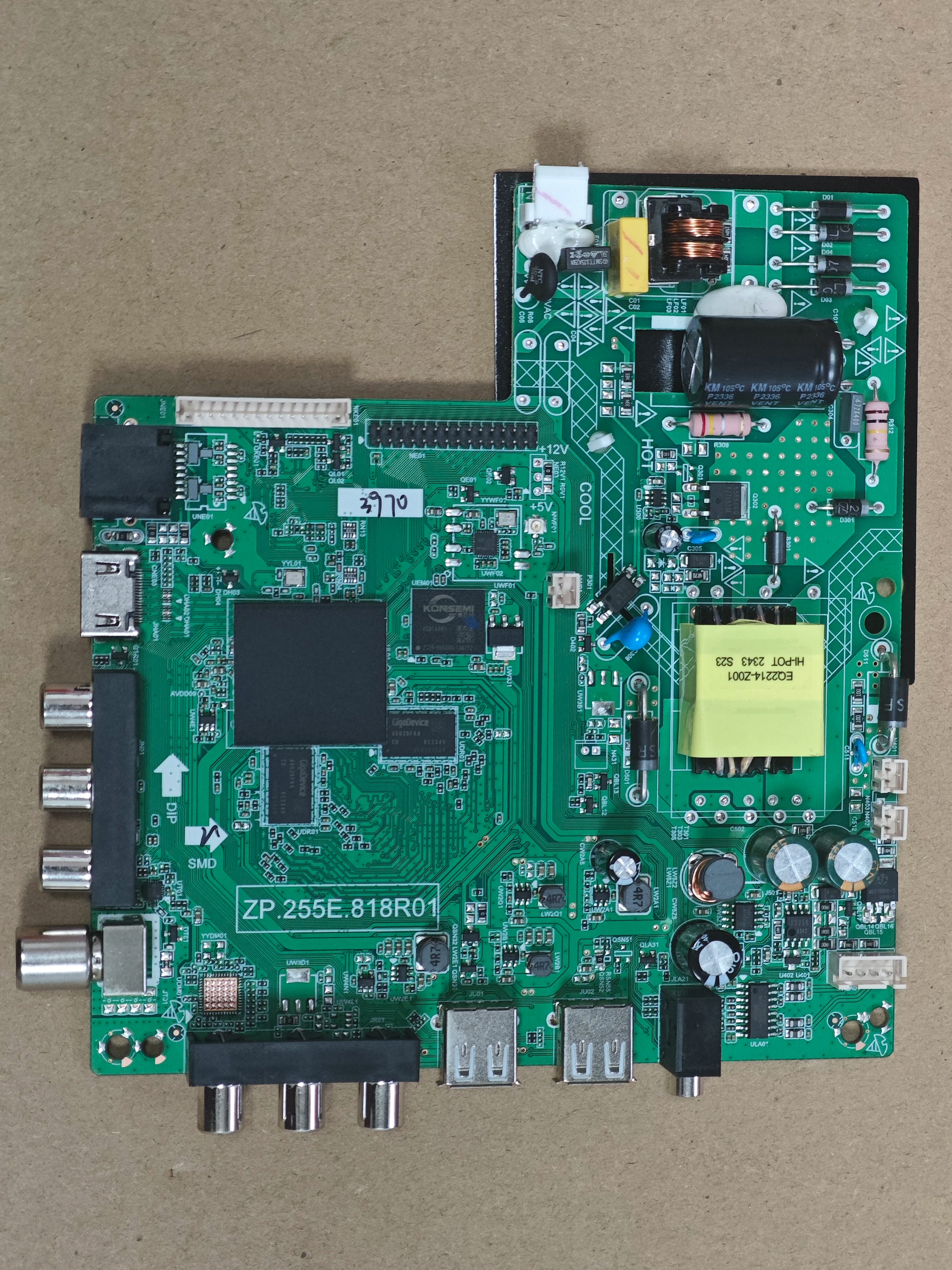 StoneTaskin Brand New Original New ZP.255E.818R01 1+8G Network TV driv