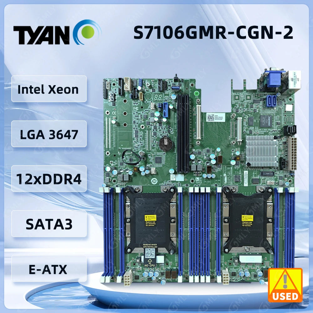 StoneTaskin For TYAN S7106 S7106GM2NR Dual Socket Server Motherboard S