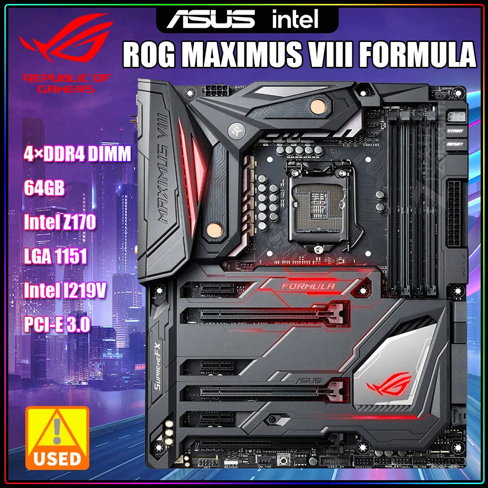 StoneTaskin Original For ASUS ROG MAXIMUS VIII FORMULA Motherboard LGA