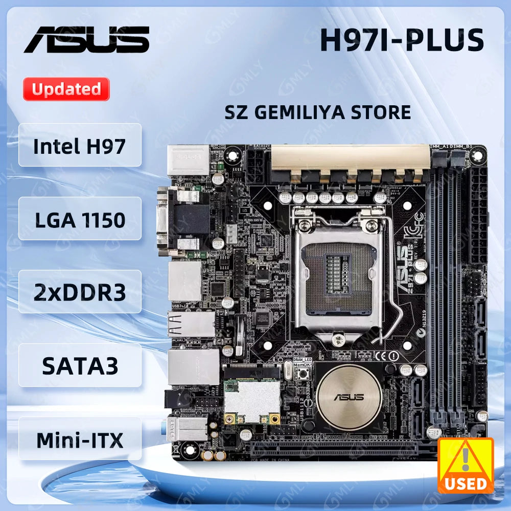 ブラックスター楽曲本2〜4まとめ【中古】ASUS H97I-PLUS [LGA1150 ITX]