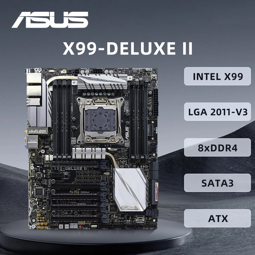 StoneTaskin For ASUS X99-DELUXE II Motherboard Support i7-6800K i7-690