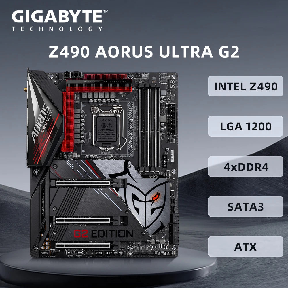 Gigabyte Z490 Aorus Ultra G2 Edition Aorus G2 Motherboard