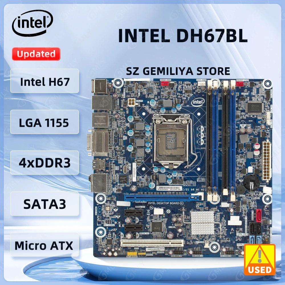 StoneTaskin For Intel DH67BL Motherboard DDR3 32GB 1333 MHz