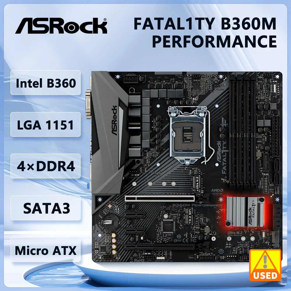B360m Pro Asrock B360m Fatal1ty Performance ASRock B360M-ITX ＋