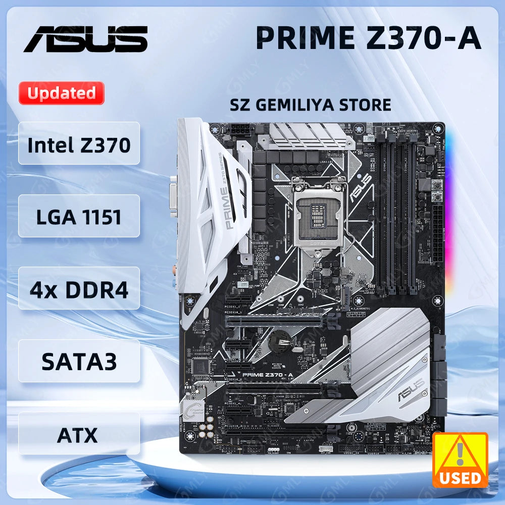Intel Z370 Asus Z370 Aii StoneTaskin ASUS PRIME Z370-A Motherboard
