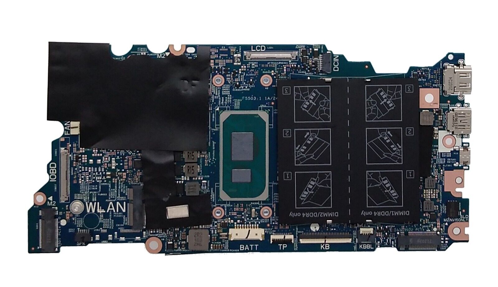 StoneTaskin ORIGINAL KX55F DELL INSPIRON 15 5518 LAPTOP MOTHERBOARD CY