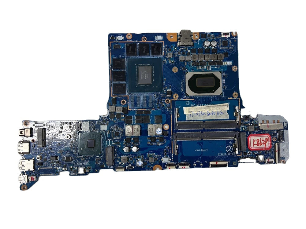 USED Laptop Motherboard LA-K862P FOR ACER AN515-55 with I7-10750U