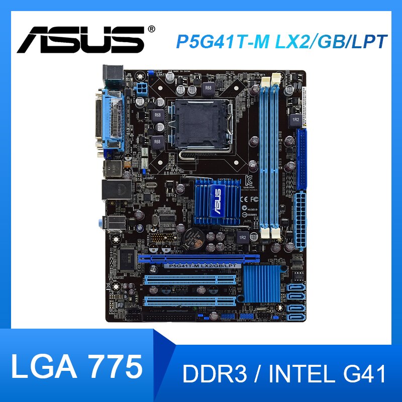 G41 Ddr3 Asus G41 Motherboard ASUS P5G41T-M LX2/GB/LPT Intel G41