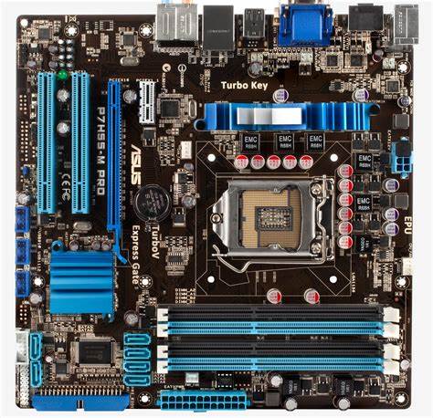 Original ASUS P7H55-M Pro Motherboard LGA 1156 DDR3 ram16GB Intel H55  Support Core i5 650 680 cpus 1×PCI-E X16 ATX Motherboard