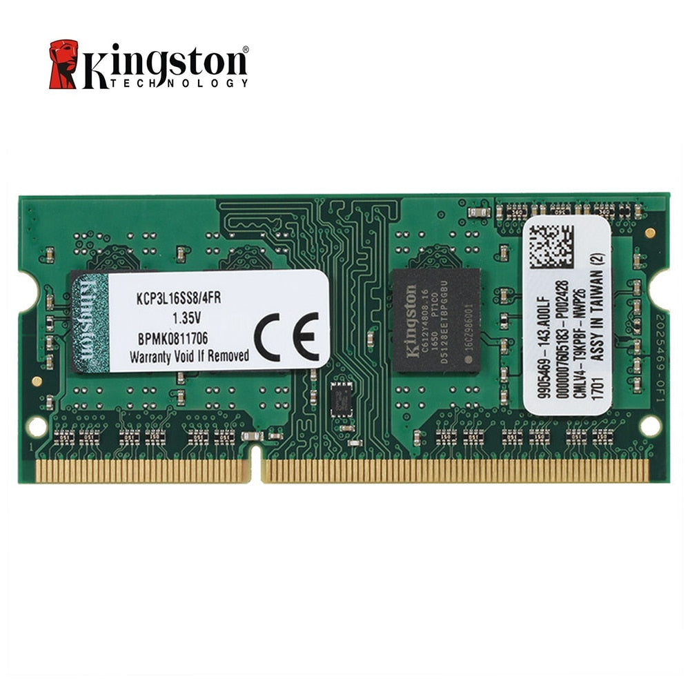 Kingston 4GB DDR3L 1600MHz Laptop RAM (KCP3L16SS8/4)