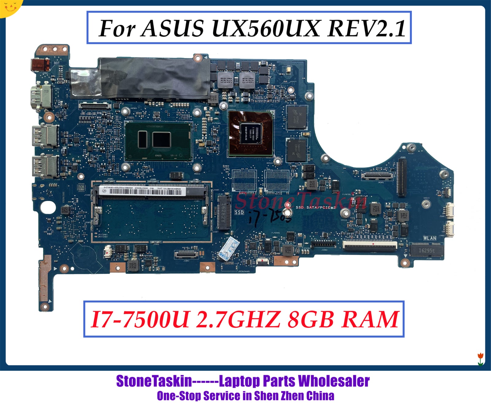Asus X541u Asus X543u Ssd Upgrade X541UVK Laptop Motherboard For