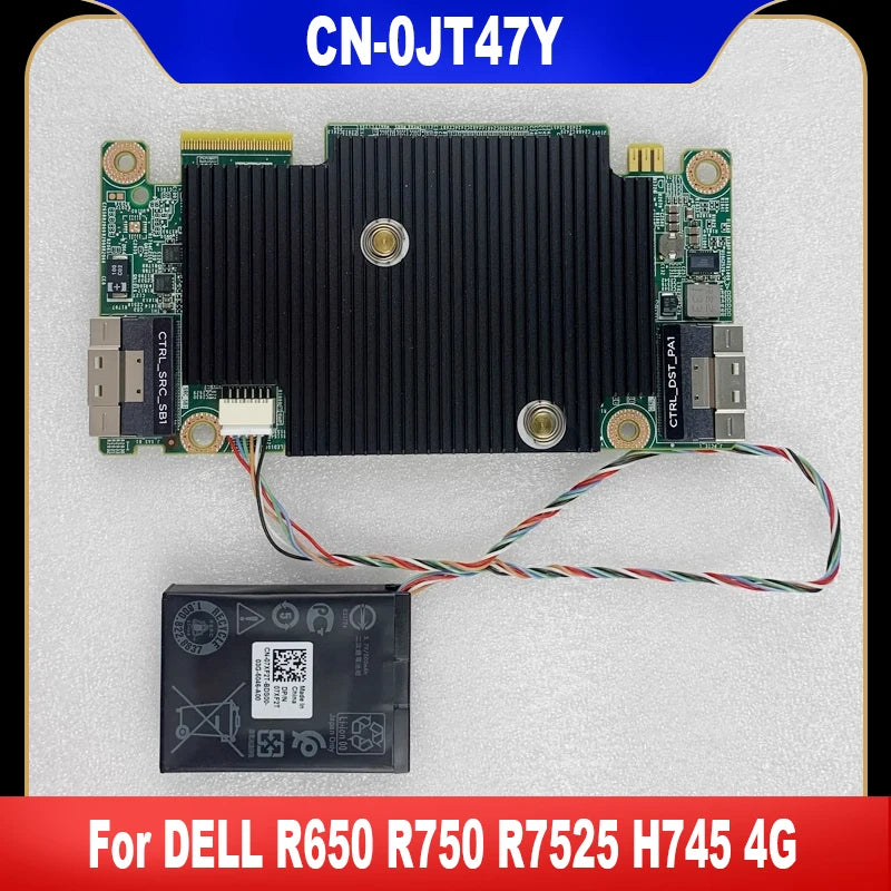 R650 Controller StoneTaskin 0JT47Y Original For DELL R7525 R650 R750 H745 4G SAS Stora