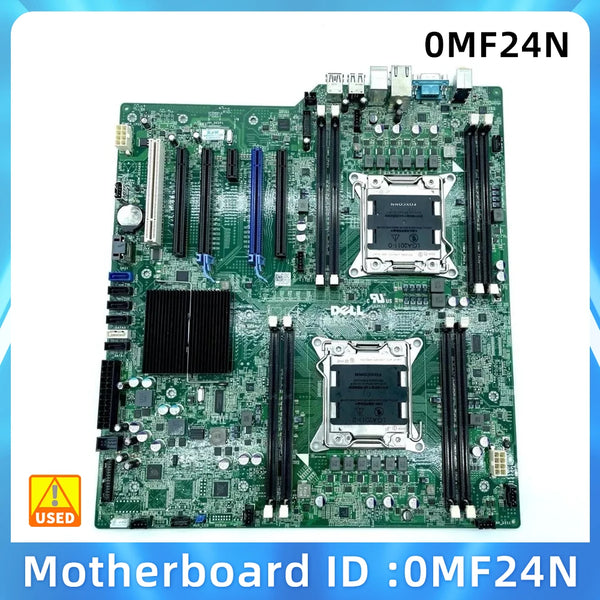 StoneTaskin 0MF24N - Dell Socket LGA2011 Intel C600 Chipset ATX Motherboard for Precision T5600 Supports 2x Xeon E5-2600 Series DDR3 8x DIMM