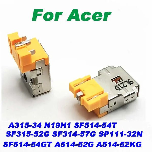 StoneTaskin 1-5Pcs Laptop DC Power Jack For ACER SF315-52G SF314-57G SP111-32N A315-34 N19H1 SF514-54T SF514-54GT A514-52G A514-52KG