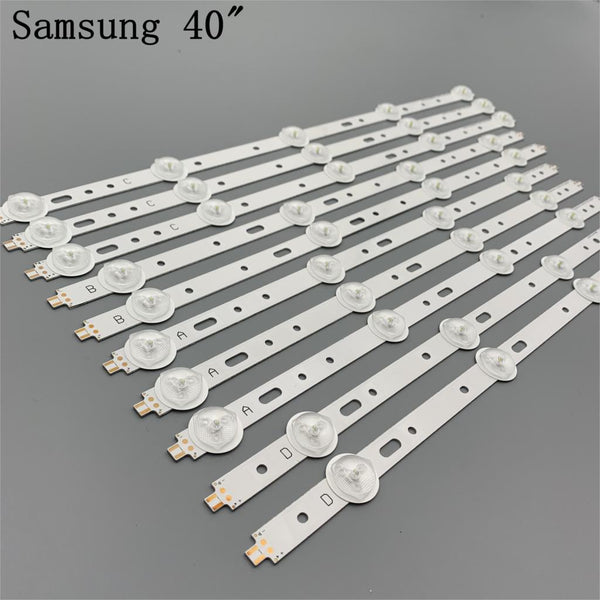 StoneTaskin 10 PCS  New LED strip Replacement compatible for 40D1333B 40L1333B 40PFL3208T LTA400HM23 SVS400A79 A/B/D/C/D SVS400A73