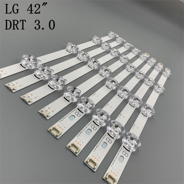 StoneTaskin 100% new original 8PCS(4*A4*B) LED for LG INNOTEK DRT 3.0 42"-A/B Type 6916L 1709B 1710B 1957E 1956E 6916L-1956A Free shippin