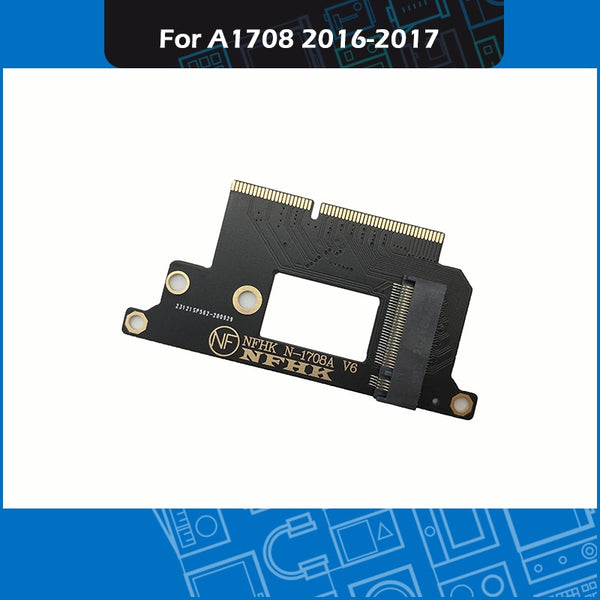 10pcs/Lot NVMe PCI Express PCIE to M.2 A1708 SSD Adapter Card N-1708A For Macbook Pro Retina 13" A1708 2016 2017 EMC 2978 3164
