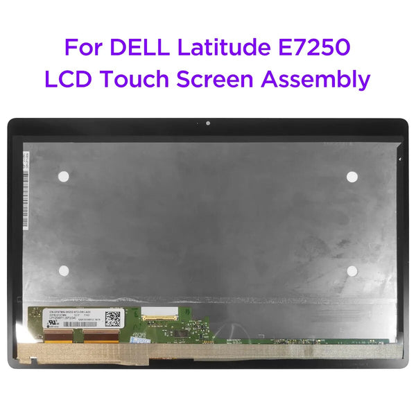 StoneTaskin 12.5" LCD Screen Touch Digitizer Assembly with Frame for DELL Latitude E7250 E7270 LP125WF1-SPG4 FHD1920x1080 Display Replacemet