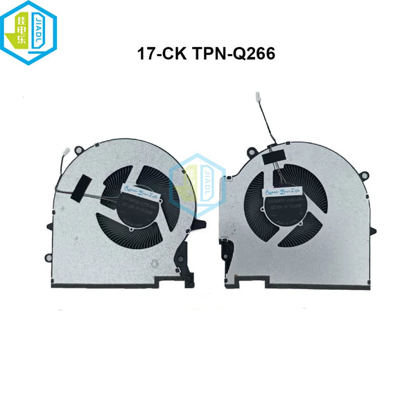 12V Gaming Laptop VGA Cooler CPU GPU Cooling Fan For HP Omen 17 17-CK Plus 17-CK1021TX TPN-Q266 17-CK000 EG75091S1-C180 C170-S9A Free Fast Shipping