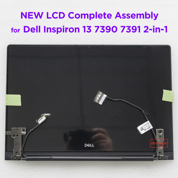 StoneTaskin 13.3 Inch LCD Touch Screen Complete Assembly for Dell Inspiron 13 7390 2in1 7391 2-in-1 P113G P113G001 Display Panel Replacement Fully Tested Free Shipping