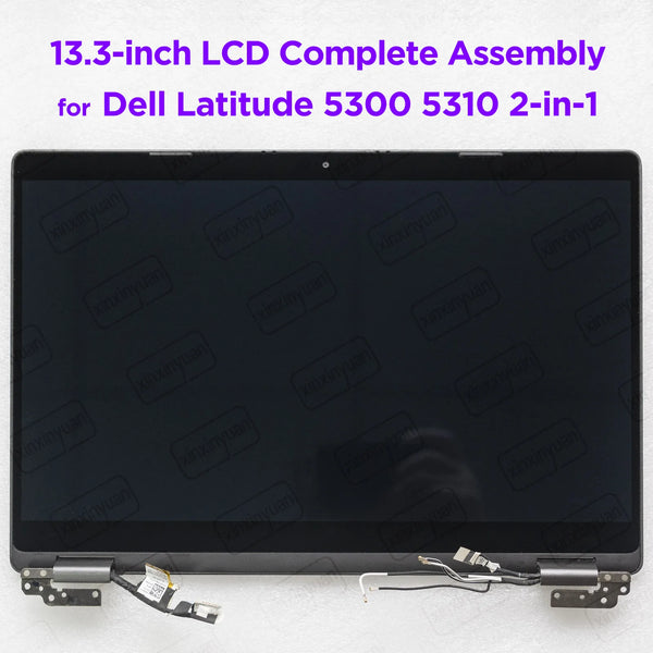 StoneTaskin 13.3 Inch LCD Touch Screen Complete Assembly for Dell Latitude 5300 2in1 5310 2-in-1 P96G P96G001 Display Panel Replacement Fully Tested Free Shipping