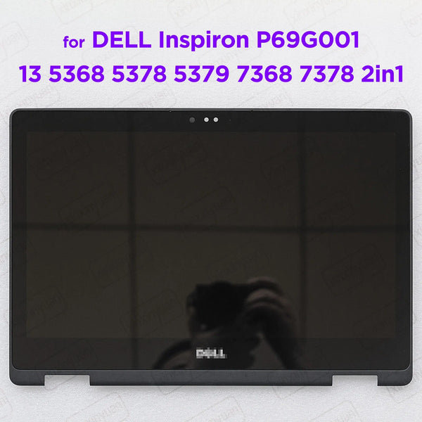 StoneTaskin 13.3"  LCD Screen Touch Digitizer Assembly DELL Inspiron 13 5368 5378 5379 7368 7378 2in1 P69G001 B133HAB01.0 NV133FHM-N41 A11