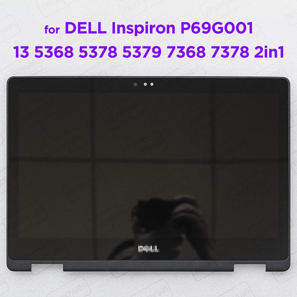 StoneTaskin 13.3"  LCD Screen Touch Digitizer Assembly DELL Inspiron 13 5368 5378 5379 7368 7378 2in1 P69G001 B133HAB01.0 NV133FHM-N41 A11 Fully Tested Free Shipping