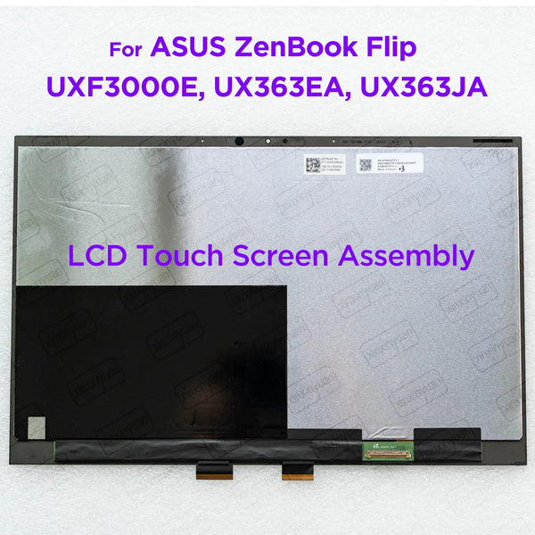 StoneTaskin 13.3 LCD Touch Screen Assembly for ASUS ZenBook Flip UX363E UX363EA ux363ja UX371EA AM-OLED ATNA33TP11 UHD4K 3840x2160 Display