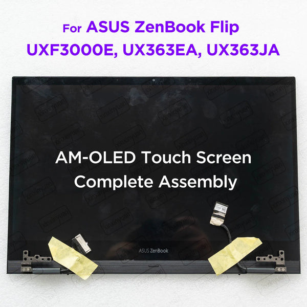 13.3 LCD Touch Screen Complete Assembly for ASUS ZenBook Flip UXF3000E UX363E ux363j ux363ja UX371EA AM-OLED UHD4K 3840x2160