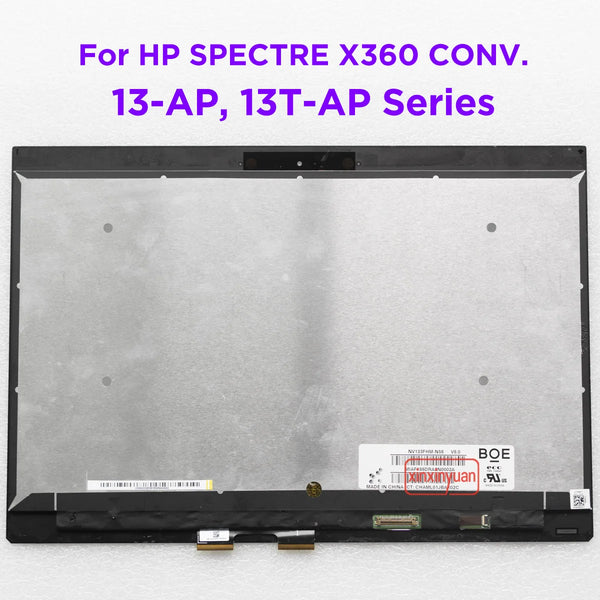 StoneTaskin 13.3 LCD Touch Screen Digitizer Assembly For HP SPECTRE X360 13-AP 13T-AP 13-AP0028CA 13-AP0046NR 13-ap0043TU L37646-001 Display Panel Fully Tested Free Fast Shipping