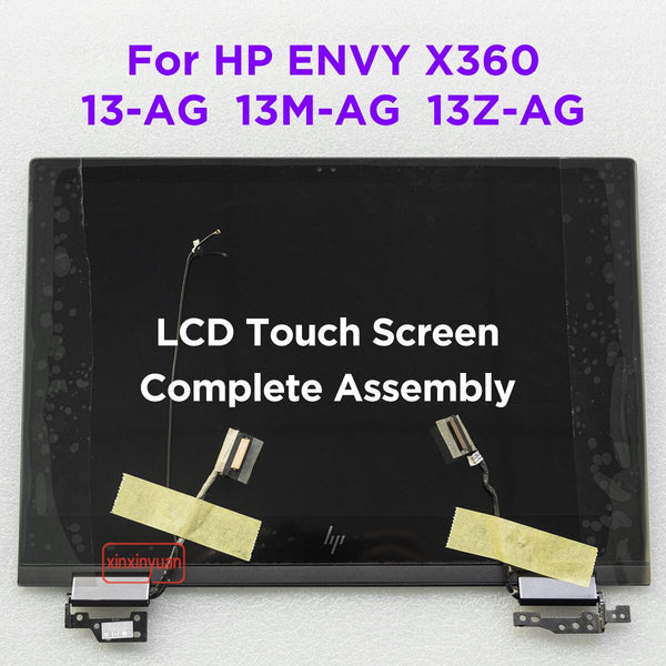 StoneTaskin 13.3 LCD Touch Screen Digitizer Complete Assembly for HP ENVY X360 13-AG 13Z-AG 13M-AG 13M-AG0002DX 13-ag0048AU 13-ag0052la Replacement