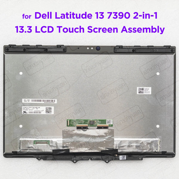 StoneTaskin 13.3" Laptop LCD Screen Touch Digitizer Assembly for DELL Latitude 13 7390 2-in-1 7389 2n1 LP133WF4-SPD1 FHD1920x1080 06TYH4 Fully Tested Free Shipping