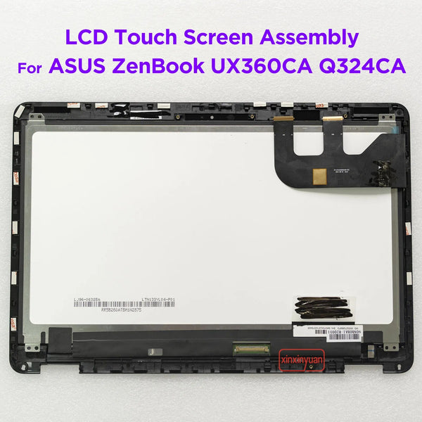 StoneTaskin 13.3 inch LCD Touch Screen Assembly for ASUS ZenBook Flip UX360CA Q324CA Display Module Replacement LTN133YL04 3200x1800