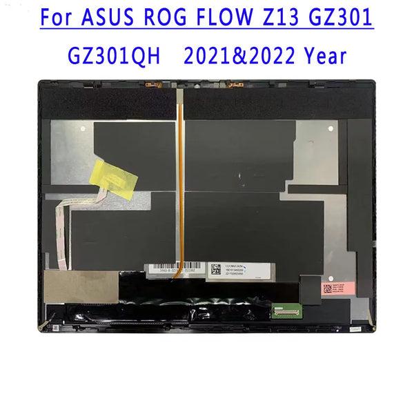 13.4Inch 1920x1200 LQ134N1JW54 or 3840X2400 LQ134R1JW52 Touch Assembly For Asus ROG Flow Z13 GZ301 GZ301QH Gaming 2021&2022 Year