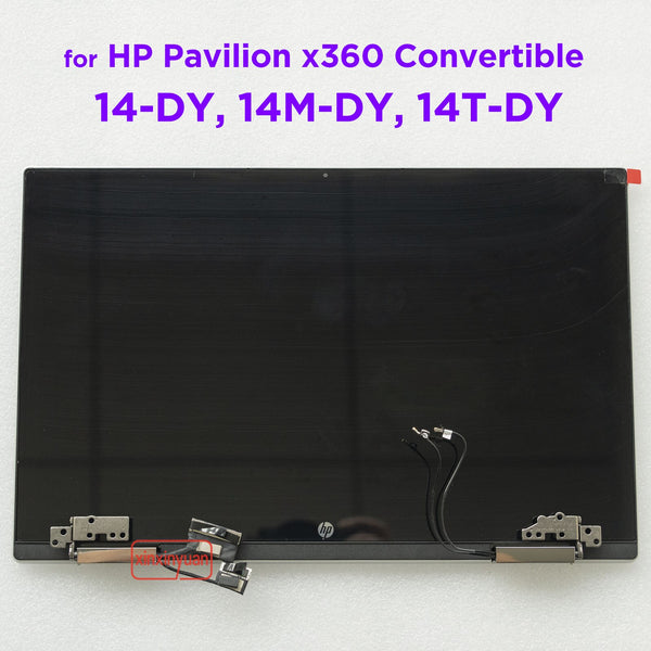 StoneTaskin 14.0 LCD Touch Screen Complete Assembly For HP Pavilion x360 14-DY 14M-DY 14T-DY 14M-DY1023DX 14-dy0503la 14-dy1028TU dy1290TU Replacement