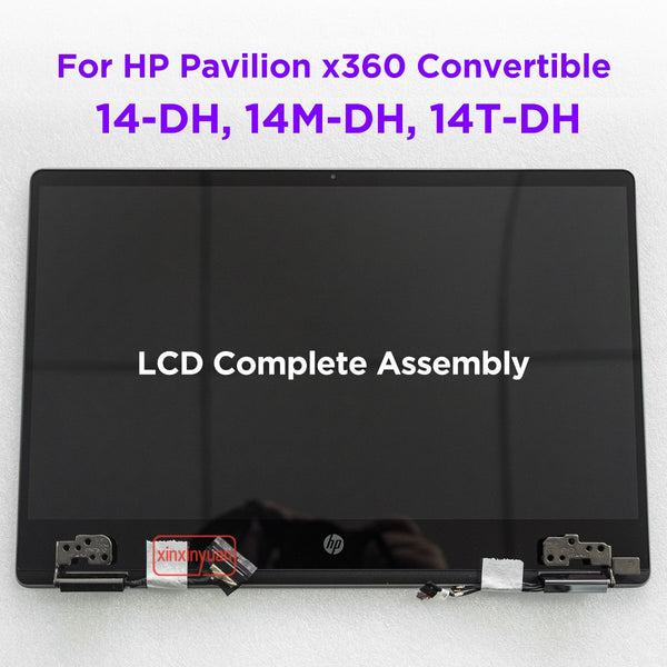 StoneTaskin 14.0 LCD Touch Screen Digitizer Complete Assembly For HP Pavilion x360 14-DH 14T-DH000 14M-DH000 14-dh0015la 14-DH0008CA 1012TU Replacement