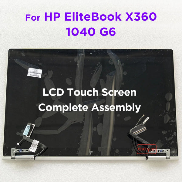 StoneTaskin 14.0" LCD Touch Screen Digitizer Complete Assembly for HP EliteBook x360 1040 G6 Full Display Parts Replacement L62985-001 Display Panel Fully Tested Free Fast Shipping