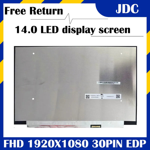 StoneTaskin Original 14.0" Slim Laptop LED Screen N140JCA-ELK 1920x1200 IPS 16:10 No-Touch EDP 30pins Display Matrix Panel Fully Tested Free Shipping