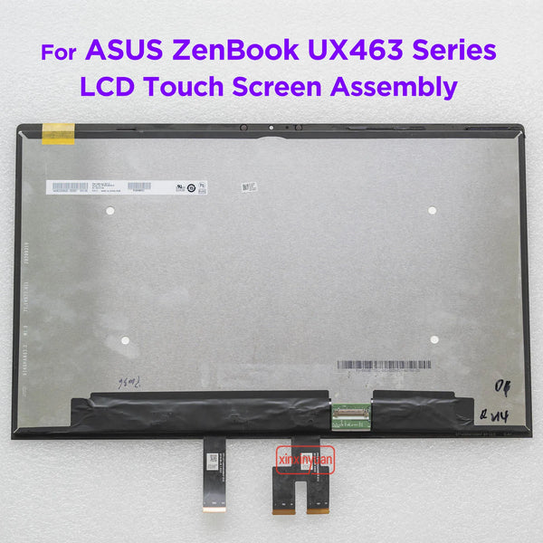 StoneTaskin Original 14.0 inch LCD Touch Screen Assembly for ASUS ZenBook Flip 14 UX463 UX463F UX463FA UX463FL Display Module Replacement 1920x1080 Free Fast Shipping