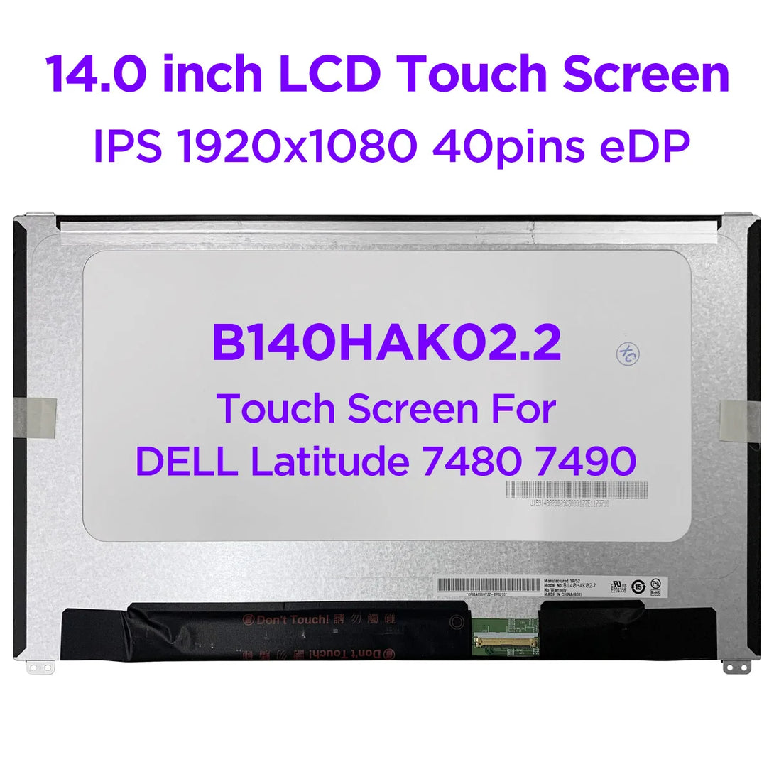 Visiodirect® Dalle ecran Tactile 14 LED Compatible avec Lenovo R140NWF5 RA HW 1.1 315mm 1920X1080 FHD 40PIN 21mm sans Fixations Visiodirect® Dalle ecran Tactile 14 LED Compatible avec Lenovo R140NWF5 RA HW 1.1 315mm 1920X1080 FHD 40PIN 21mm sans Fixations