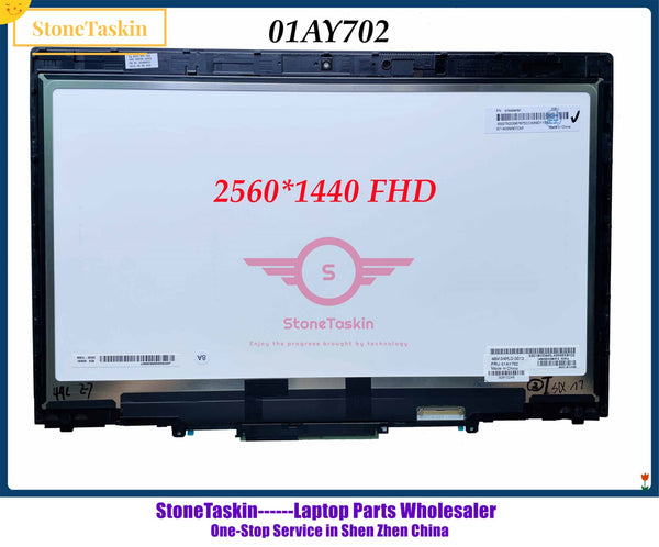 14"  LED Display Touch Screen Digitizer Assemebly FRU 01AY702 PN 00UR191 01AY703 00UR190 00UR192 For Lenovo X1 Yoga 1st Gen