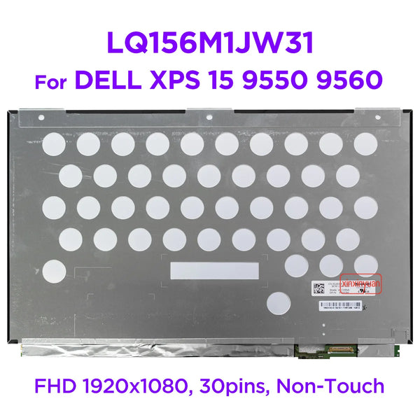 StoneTaskin Original 15.6 IPS Laptop LCD Screen LQ156M1JW31 for DELL XPS 15 9550 9560 Non-Touch DP/N: 01203M FHD 1920*1080 Display Panel 30pins Fast Free Shipping