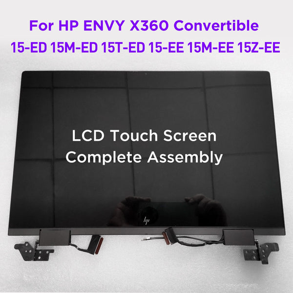 StoneTaskin 15.6 LCD Touch Screen Digitizer Complete Assembly For HP ENVY 15-ED 15M-EE 15Z-EE 15-ED1502TX 15M-ED0013DX 15T-ED000 15-EE1018NR Replacement