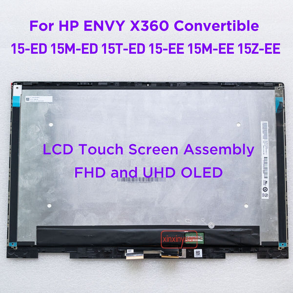 StoneTaskin 15.6 Laptop LCD Touch Screen Digitizer Assembly For HP 15-ed 15-ee 15-ed0002TX 15T-ED 15Z-EE 15-ee0021AU 15M-EE1018NR L93183-001 Replacement