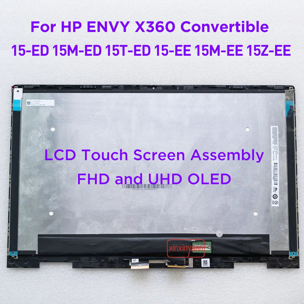 StoneTaskin 15.6 Laptop LCD Touch Screen Digitizer Assembly For HP 15-ed 15-ee 15-ed0002TX 15T-ED 15Z-EE 15-ee0021AU 15M-EE1018NR L93183-001 Fully Tested Free Shipping